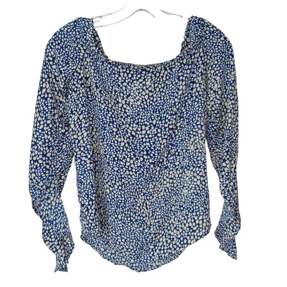 Anthropologie Finn & Grace Off the Shoulder Blouse Size XS - Picture 2 of 4